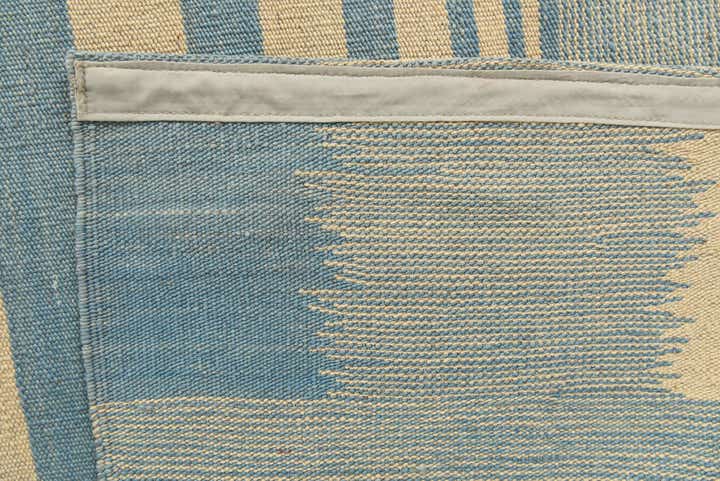 6' 7 x 9' 8 Hand Woven Kilim Modern Wool Rug