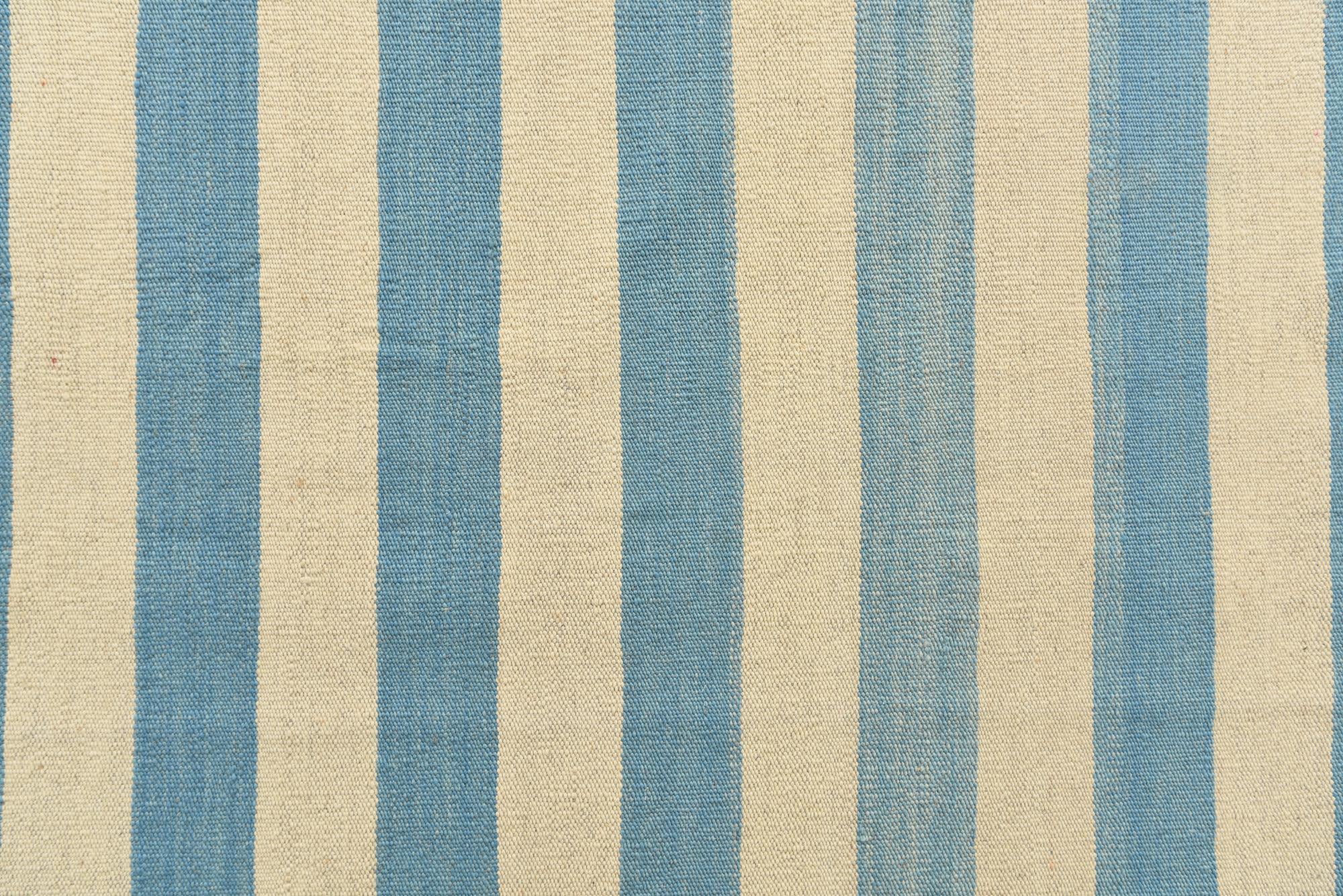 6' 7 x 9' 8 Hand Woven Kilim Modern Wool Rug