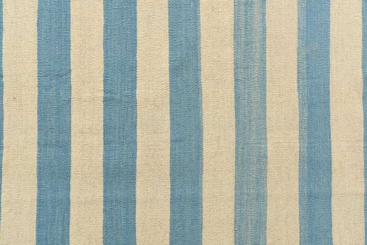 6' 7 x 9' 8 Hand Woven Kilim Modern Wool Rug