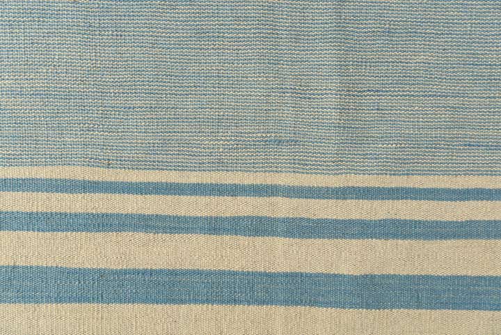 6' 7 x 9' 8 Hand Woven Kilim Modern Wool Rug
