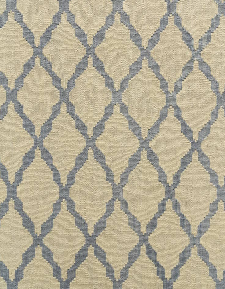 Detail image of 6' 10 x 9' 3  Hand Woven Kilim Modern Wool Rug