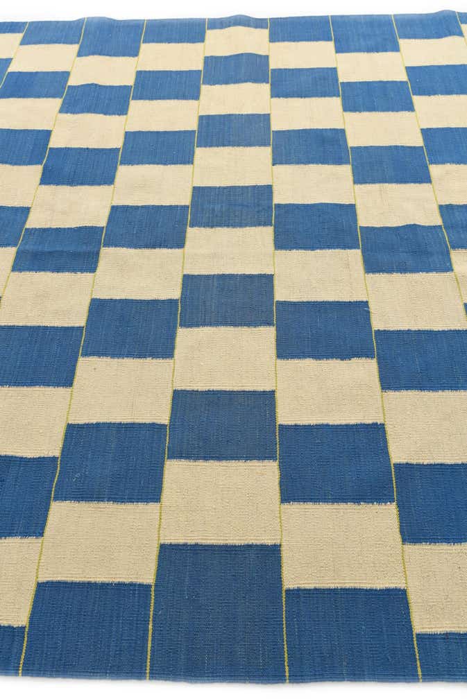 6' 10 x 9' 6 Hand Woven Kilim Modern Wool Rug