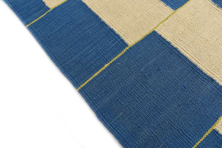 6' 10 x 9' 6 Hand Woven Kilim Modern Wool Rug