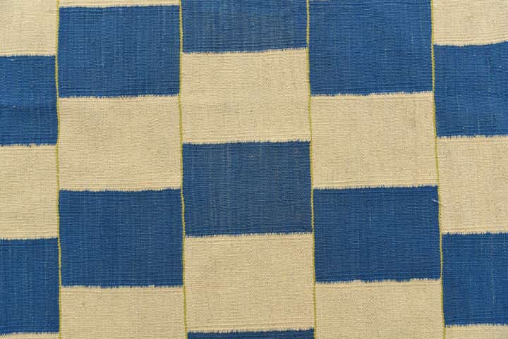 6' 10 x 9' 6 Hand Woven Kilim Modern Wool Rug