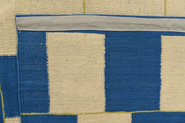 6' 10 x 9' 6 Hand Woven Kilim Modern Wool Rug