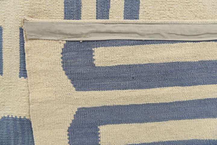 6' 10 x 9' 9 Hand Woven Kilim Modern Wool Rug