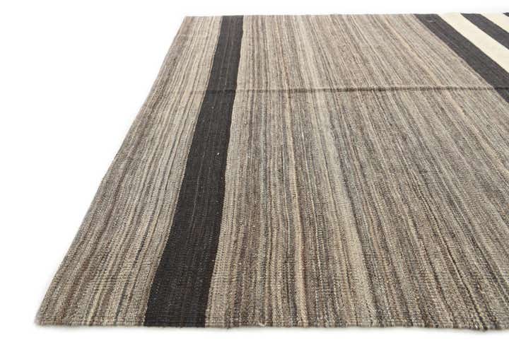 5' 1 x 6' 5 Hand Woven Kilim Modern Wool Rug