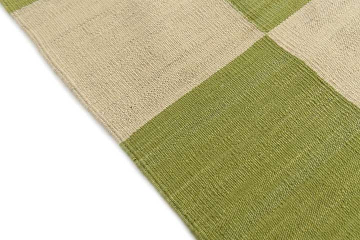 4' 3 x 5' 8 Hand Woven Kilim Modern Wool Rug