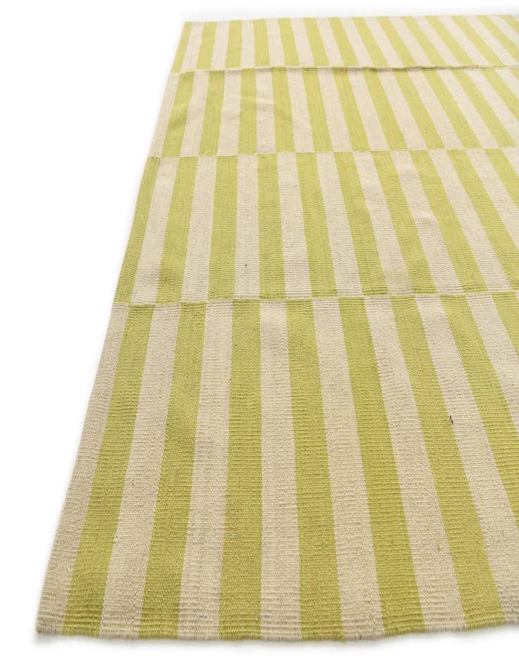 Detail image of 5' 8 x 7' 10  Hand Woven Kilim Modern Wool Rug