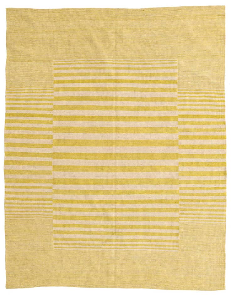 Detail image of 5' 1 x 6' 5 Hand Woven Kilim Modern Wool Rug