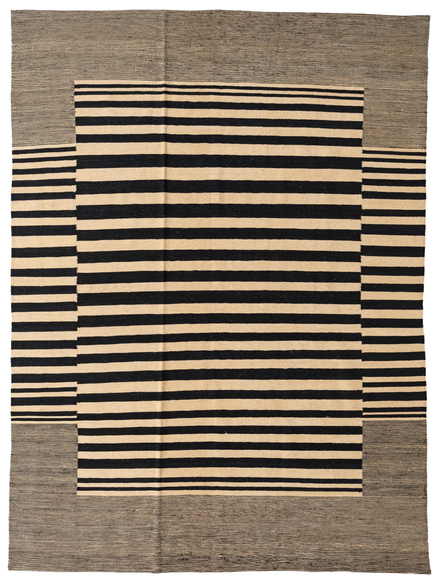 5' 8 x 7' 9 Hand Woven Kilim Modern Wool Rug