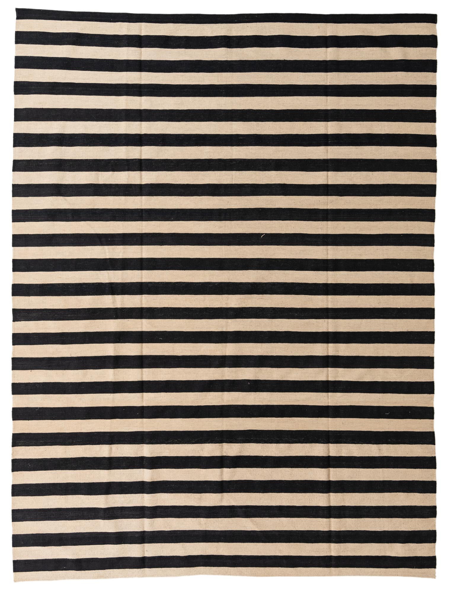 8' 5 x 11' 3 Hand Woven Kilim Modern Wool Rug