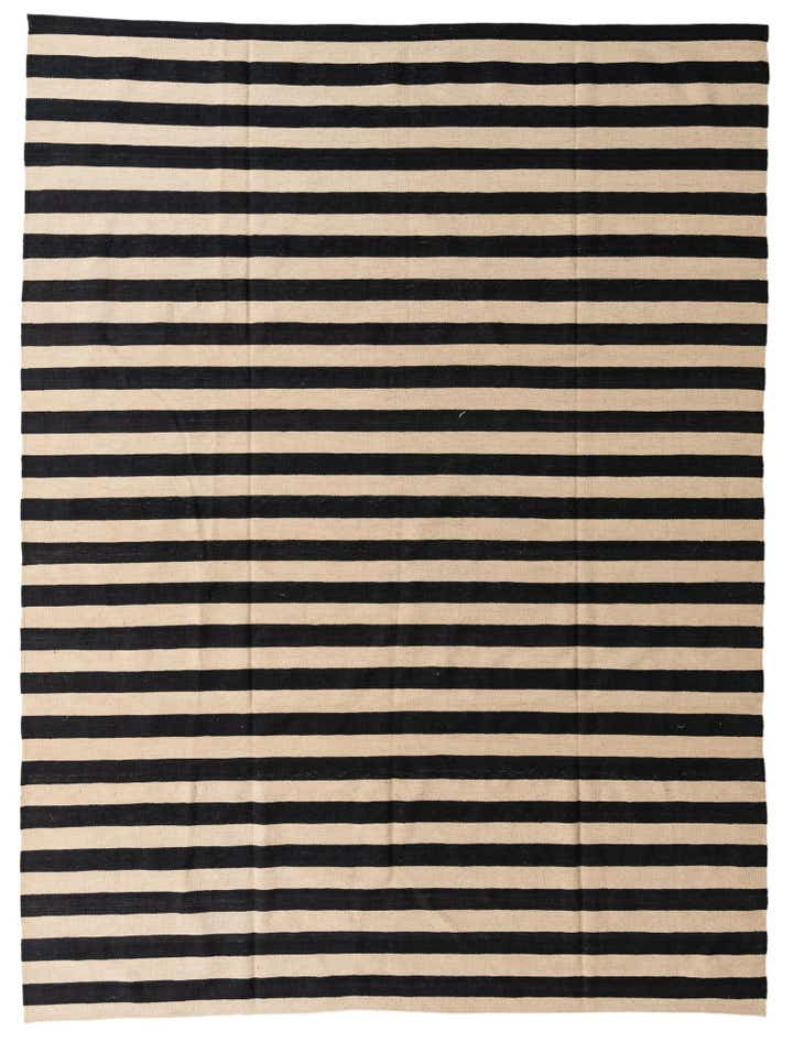 8' 5 x 11' 3 Hand Woven Kilim Modern Wool Rug