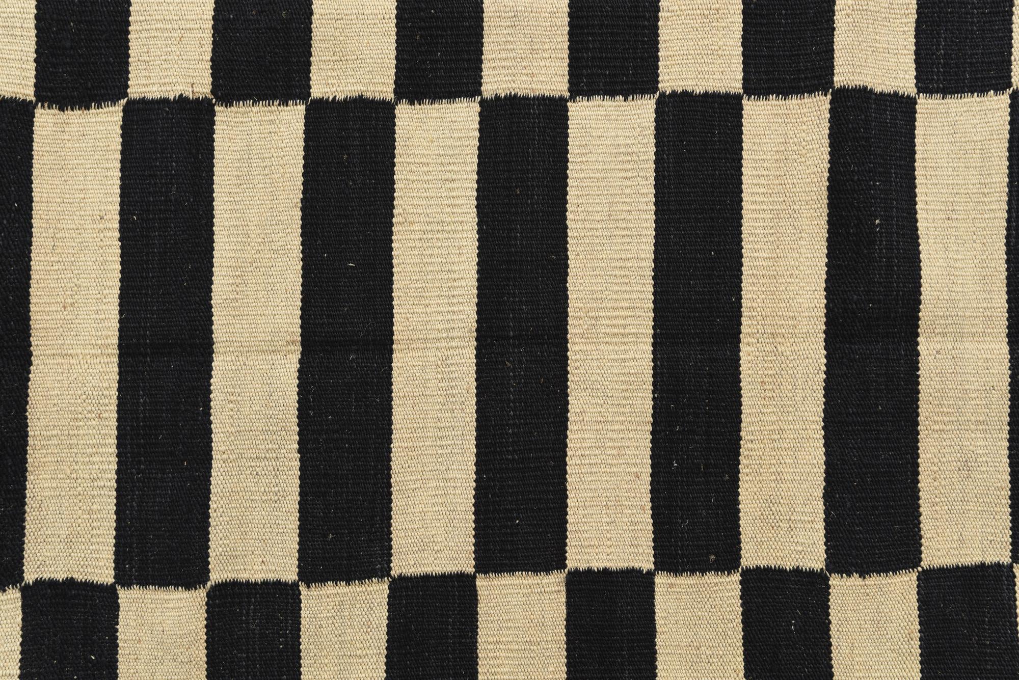 3' 5 x 4' 10 Hand Woven Kilim Modern Wool Rug