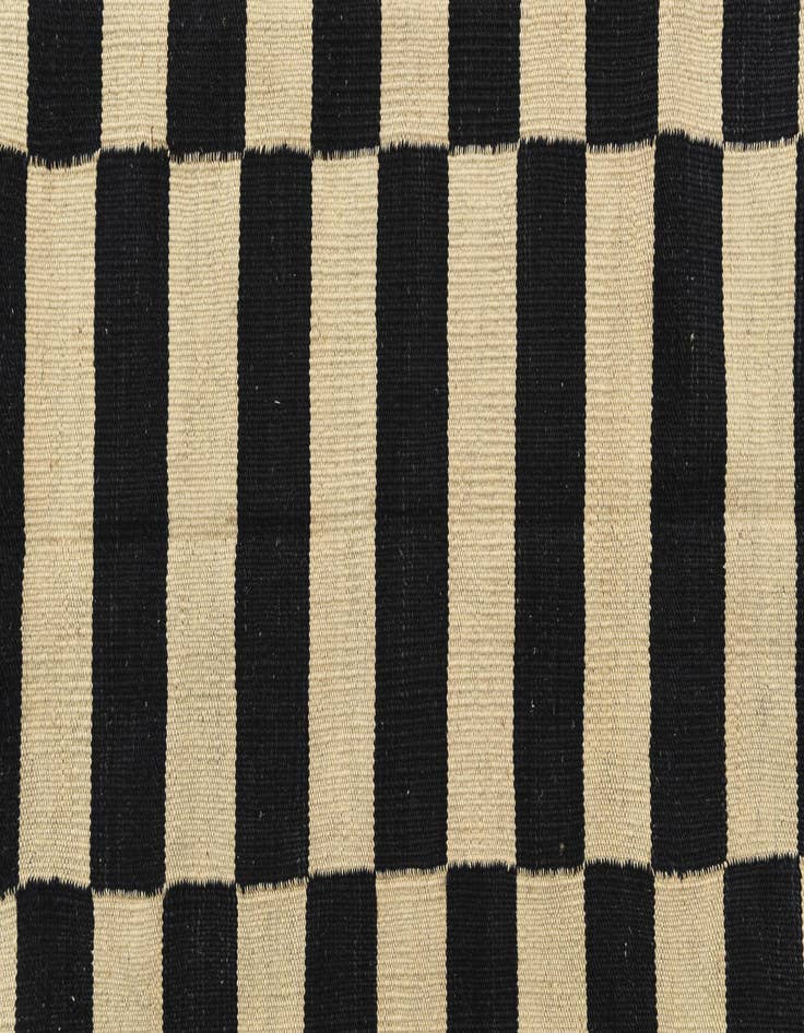 Detail image of 3' 5 x 4' 10  Hand Woven Kilim Modern Wool Rug