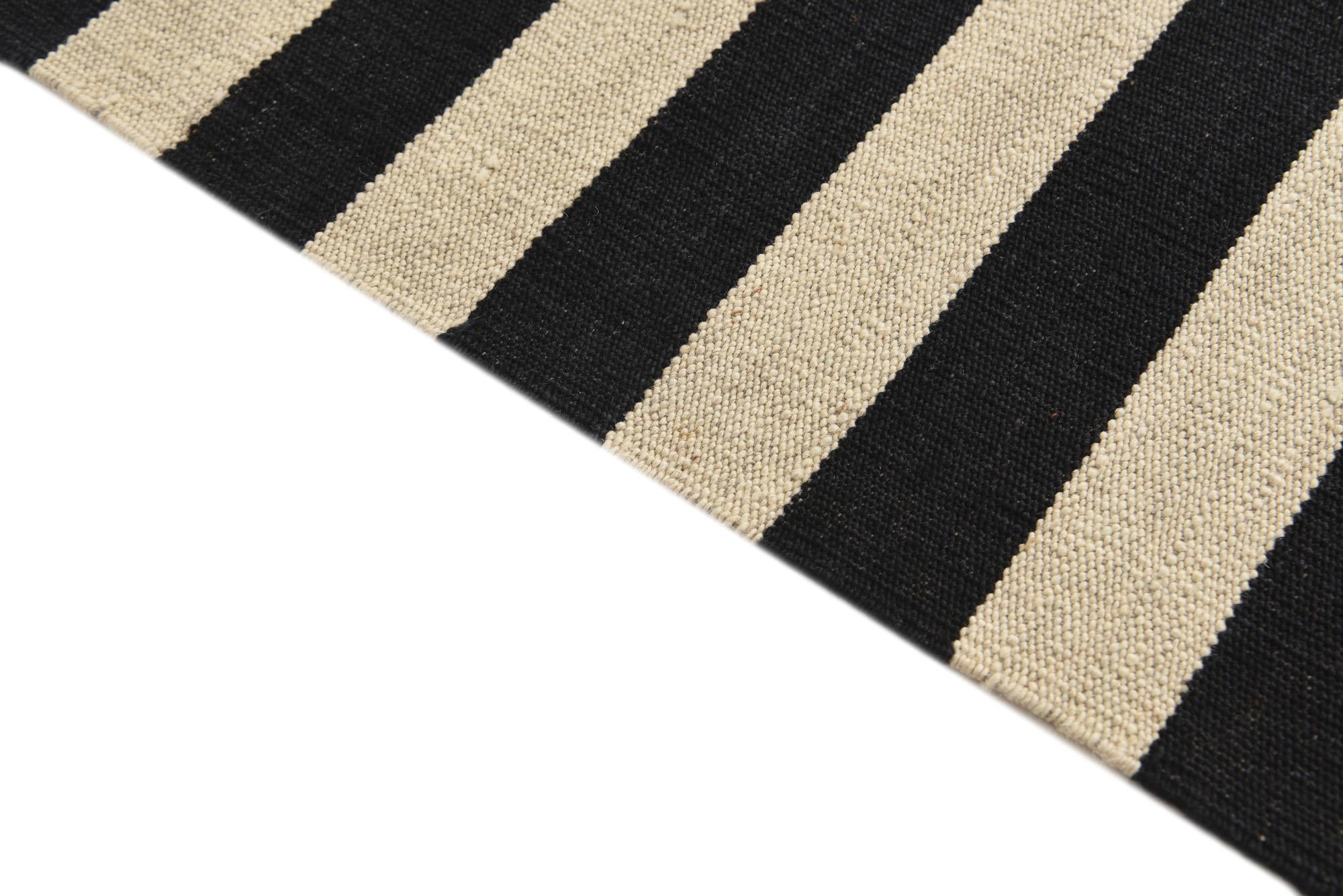 2' 7 x 4' 7 Hand Woven Kilim Modern Wool Rug