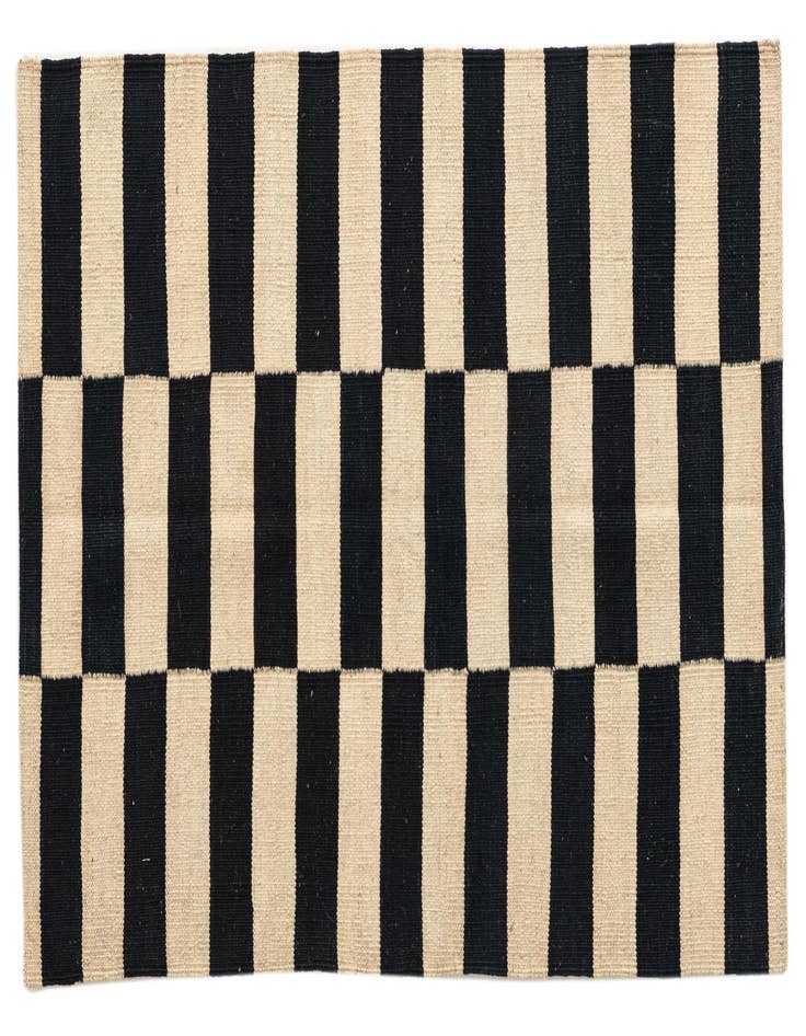 Detail image of 2' 7 x 3' 9 Hand Woven Kilim Modern Wool Rug
