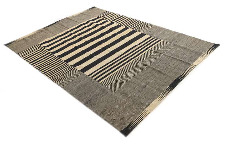 5' 9 x 7' 8 Hand Woven Kilim Modern Wool Rug