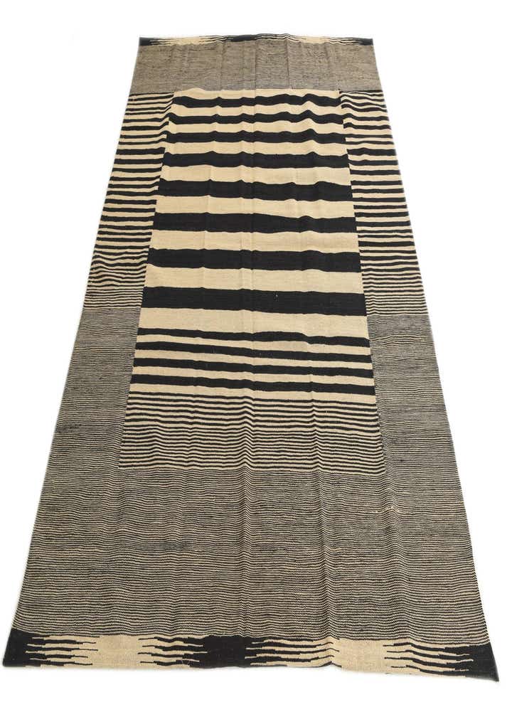 5' 9 x 7' 8 Hand Woven Kilim Modern Wool Rug