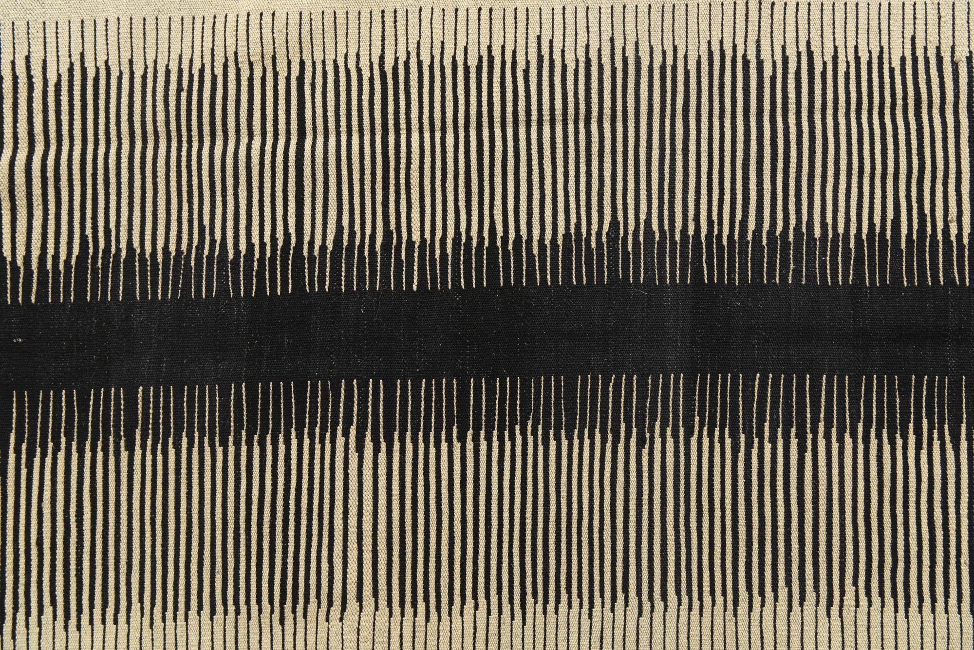 5' 9 x 7' 8 Hand Woven Kilim Modern Wool Rug