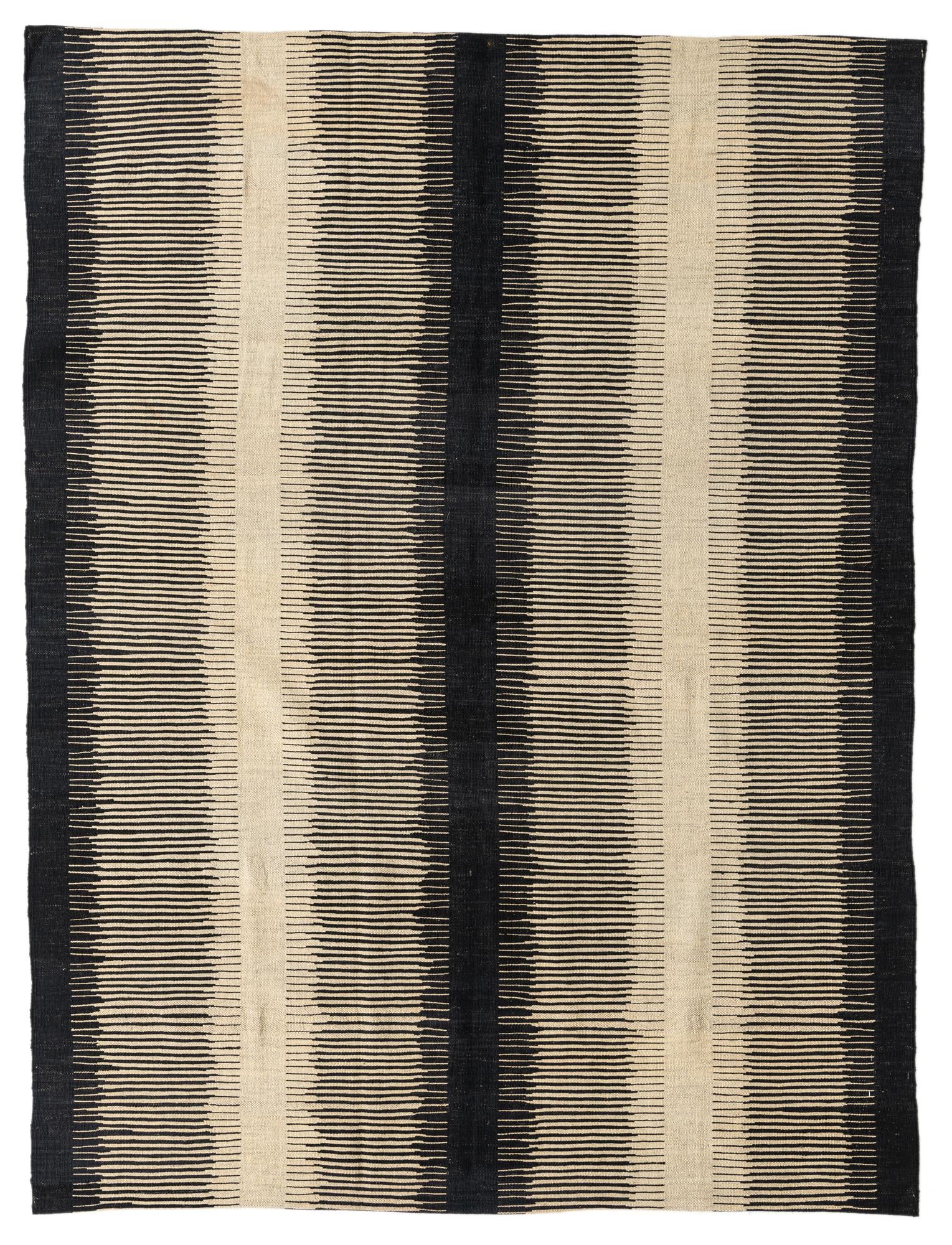 5' 9 x 7' 8 Hand Woven Kilim Modern Wool Rug