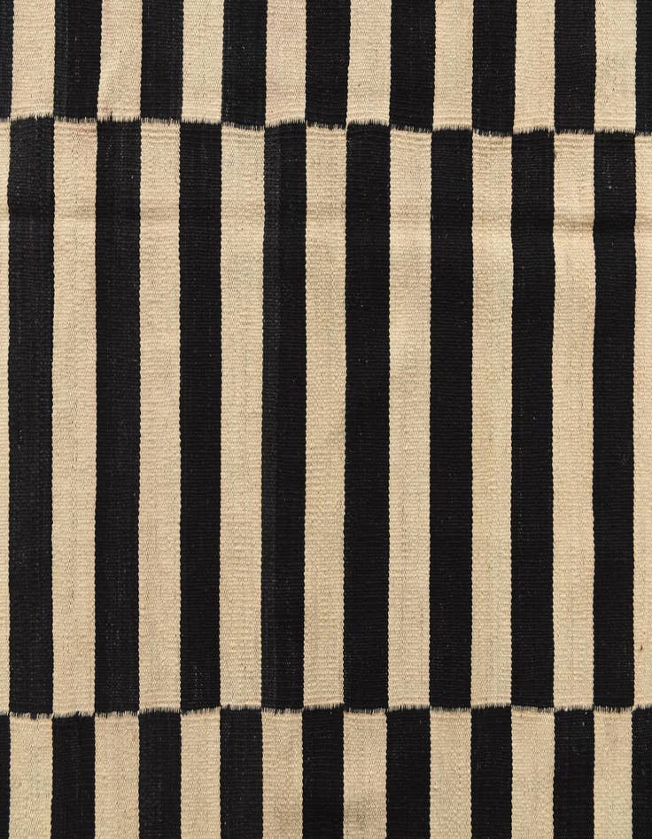 Detail image of 6' 9 x 9' 8  Hand Woven Kilim Modern Wool Rug