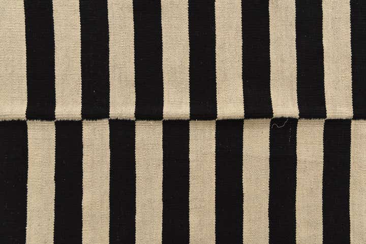8' 1 x 9' 7 Hand Woven Kilim Modern Wool Rug