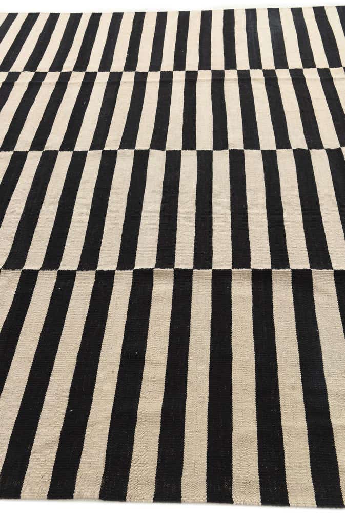 8' 4 x 9' 10 Hand Woven Kilim Modern Wool Rug