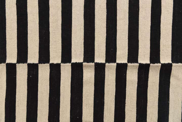 8' 4 x 9' 10 Hand Woven Kilim Modern Wool Rug