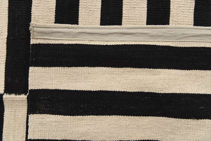 8' 4 x 9' 10 Hand Woven Kilim Modern Wool Rug