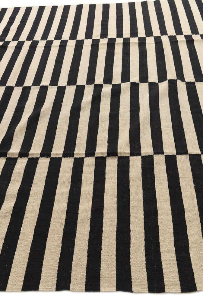 8' 5 x 9' 9 Hand Woven Kilim Modern Wool Rug