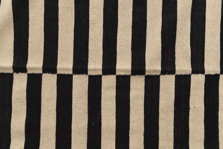 8' 5 x 9' 9 Hand Woven Kilim Modern Wool Rug