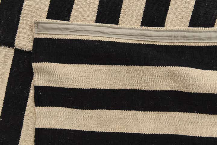 8' 5 x 9' 9 Hand Woven Kilim Modern Wool Rug