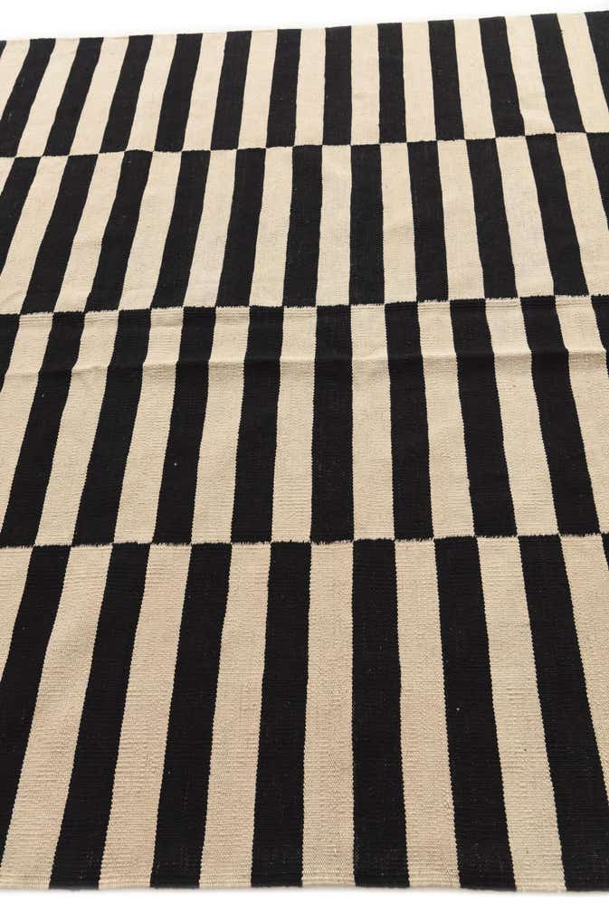 6' 5 x 9' 9 Hand Woven Kilim Modern Wool Rug