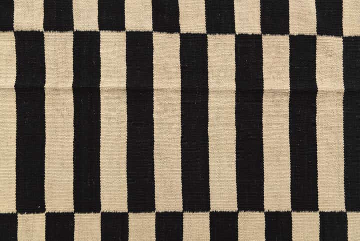 5' 6 x 8' 7 Hand Woven Kilim Modern Wool Rug