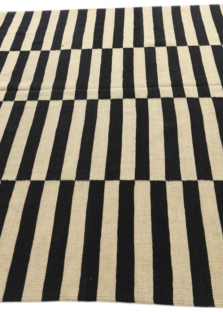 6' 7 x 9' 9 Hand Woven Kilim Modern Wool Rug