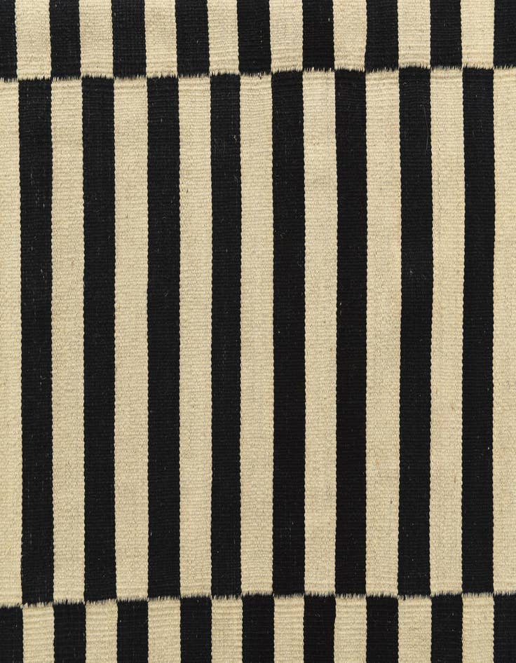 Detail image of 6' 7 x 9' 9  Hand Woven Kilim Modern Wool Rug