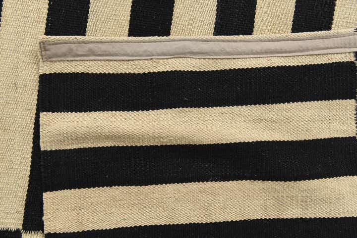 6' 7 x 9' 9 Hand Woven Kilim Modern Wool Rug