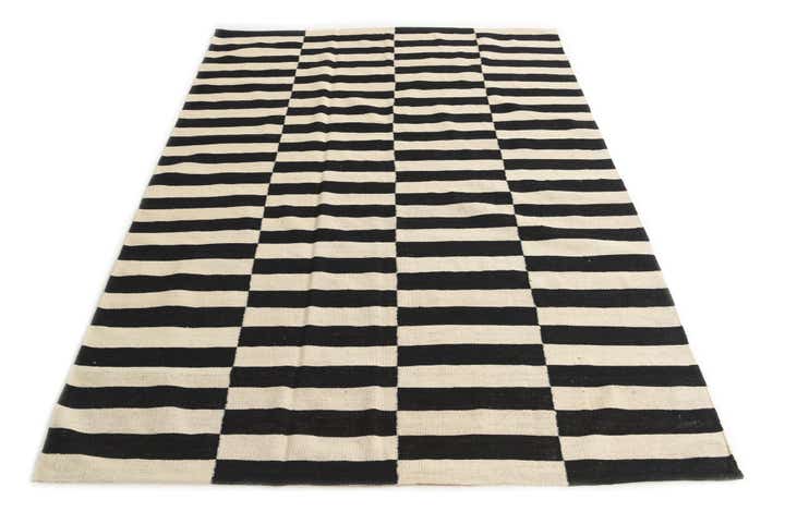 5' 10 x 7' 10 Hand Woven Kilim Modern Wool Rug
