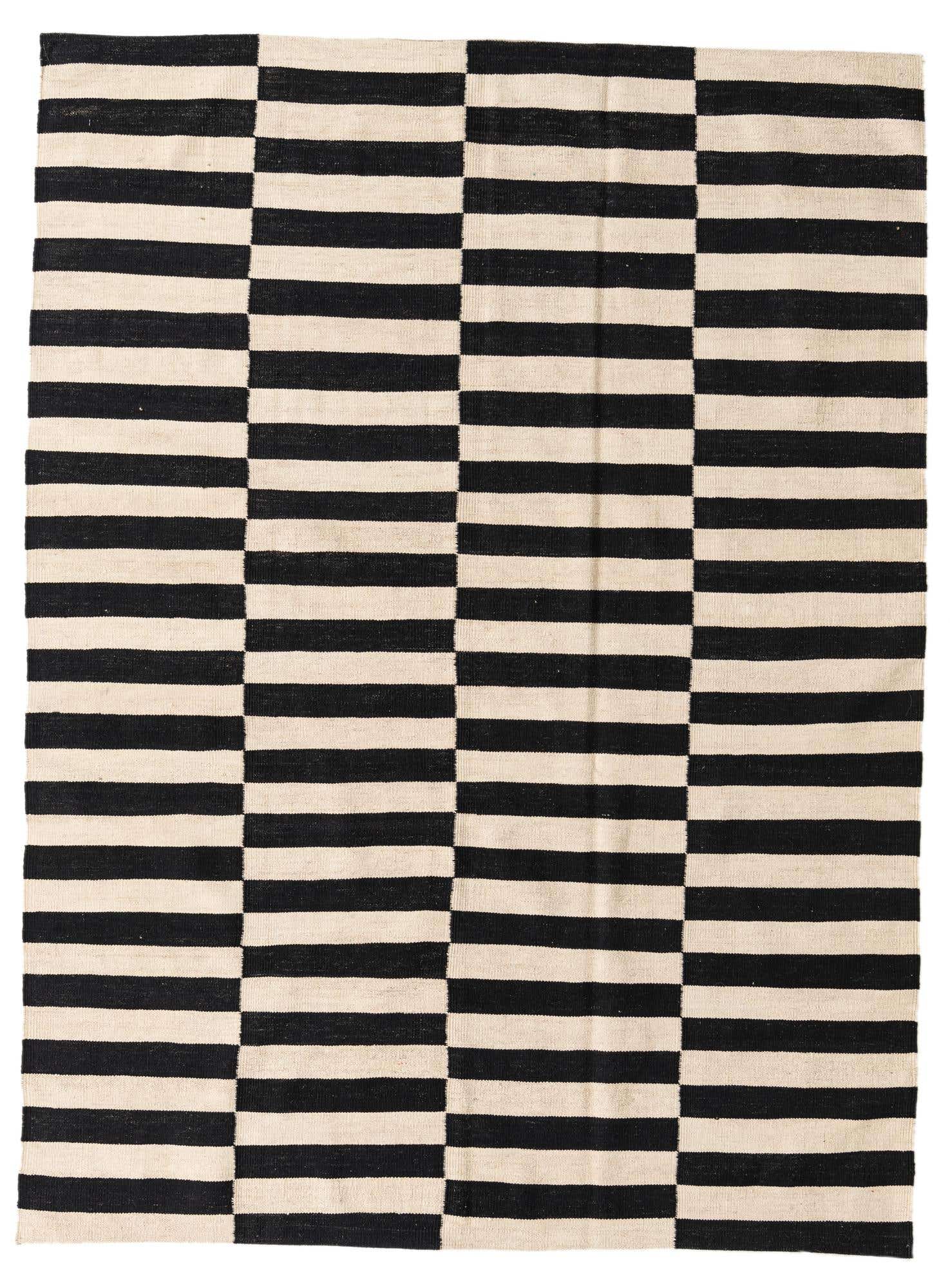 5' 10 x 7' 10 Hand Woven Kilim Modern Wool Rug