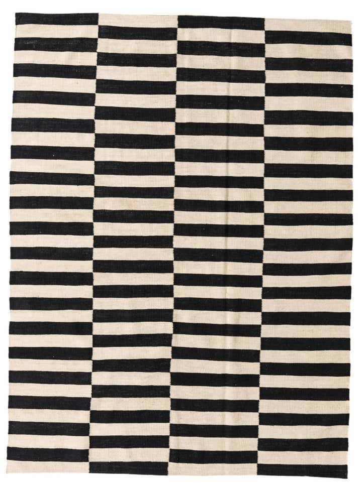 5' 10 x 7' 10 Hand Woven Kilim Modern Wool Rug
