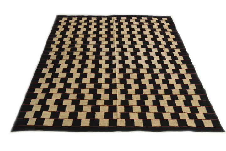 5' 2 x 6' Hand Woven Kilim Modern Wool Rug
