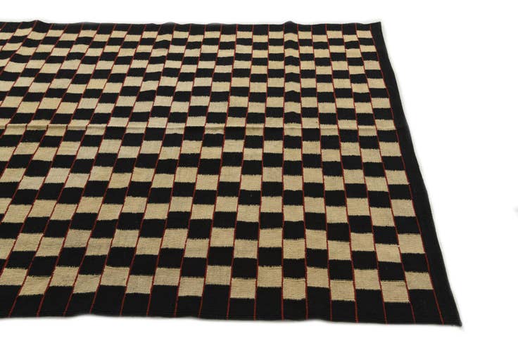 Detail image of 5' 2 x 6' Hand Woven Kilim Modern Wool Rug
