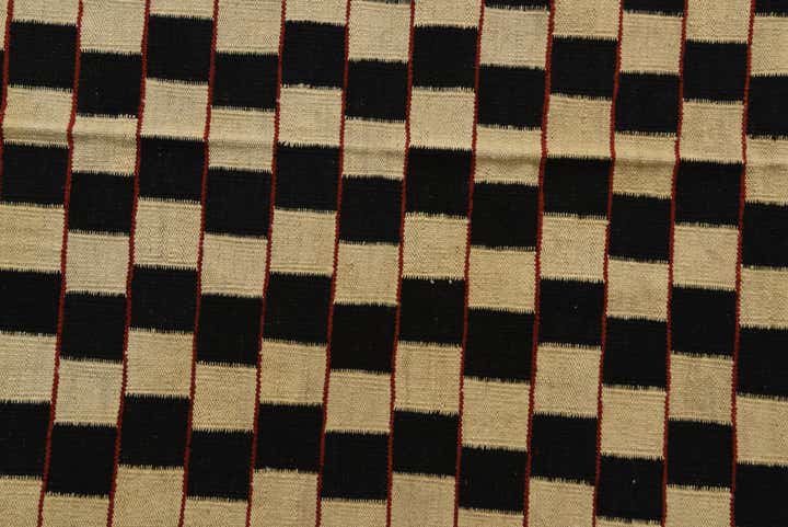 5' 2 x 6' Hand Woven Kilim Modern Wool Rug
