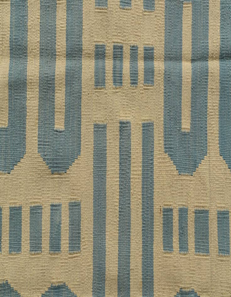 Detail image of 5' 3 x 6' 5  Hand Woven Kilim Modern Wool Rug