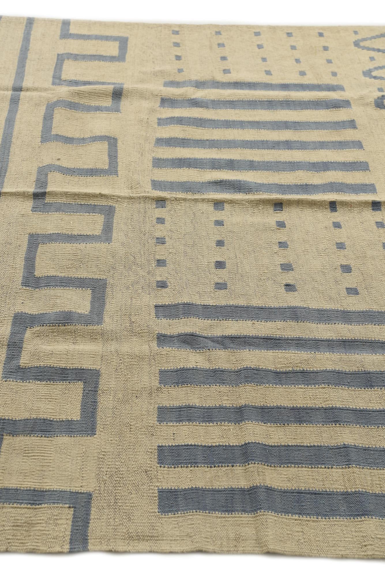 5' x 6' 7 Hand Woven Kilim Modern Wool Rug