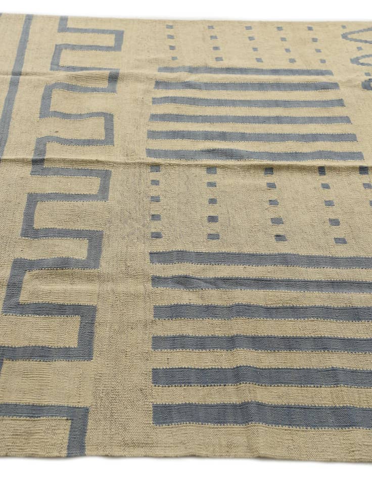 Detail image of 5' x 6' 7  Hand Woven Kilim Modern Wool Rug