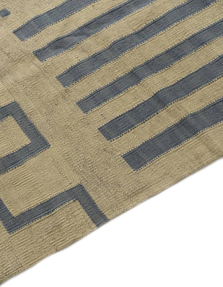 Detail image of 5' x 6' 7  Hand Woven Kilim Modern Wool Rug