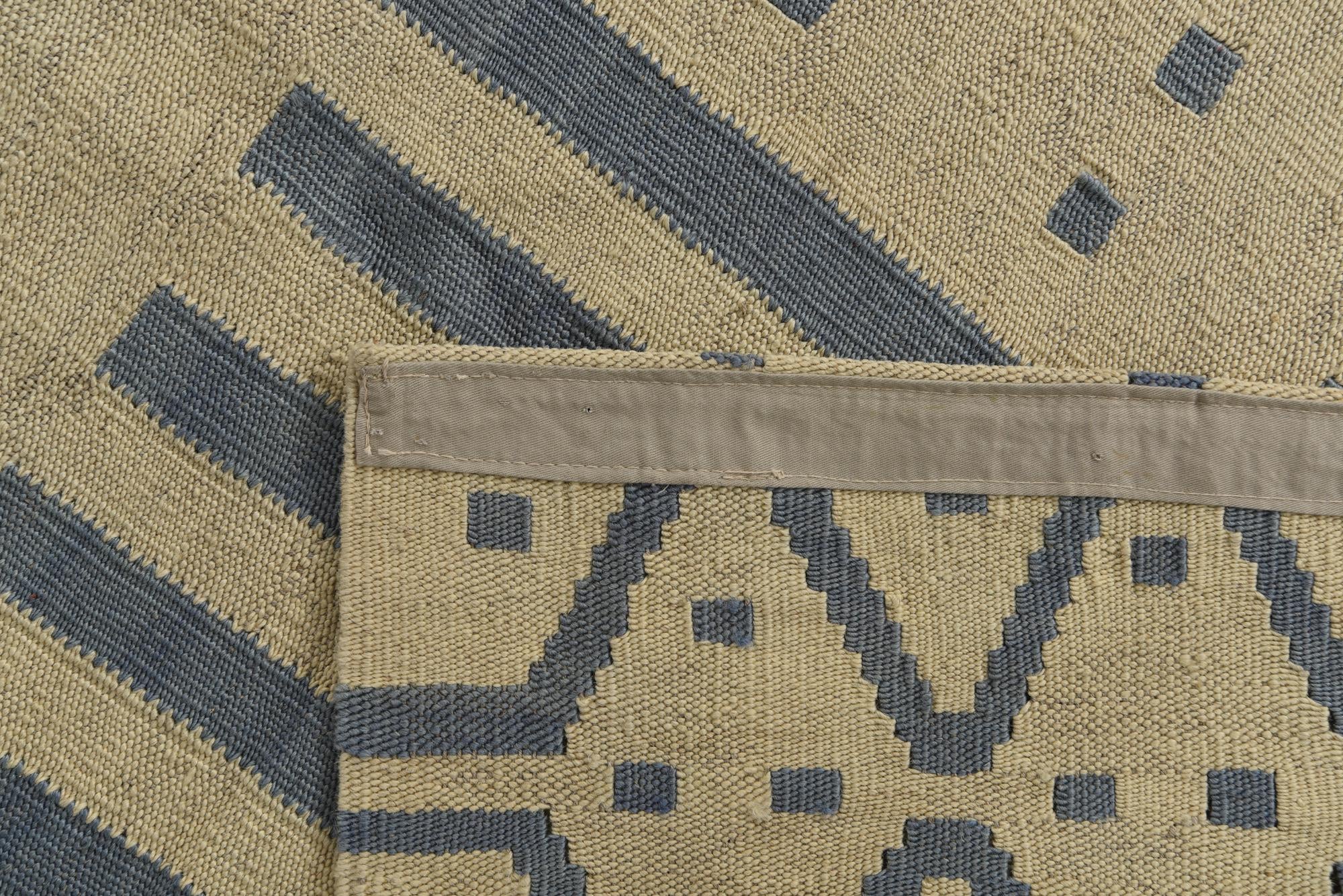 5' x 6' 7 Hand Woven Kilim Modern Wool Rug