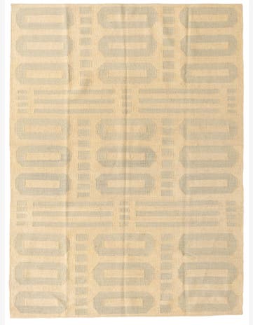 4' 10 x 6' 7 Hand Woven Kilim Modern Wool Rug